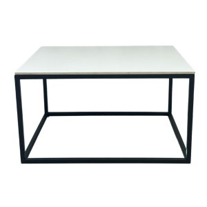 Rectangular Coffee Table with White Matte Tabletop Hire