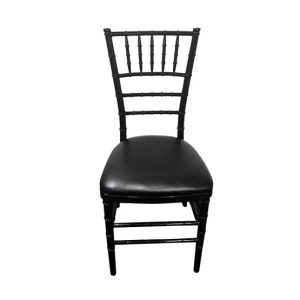 black tiffany chair hire