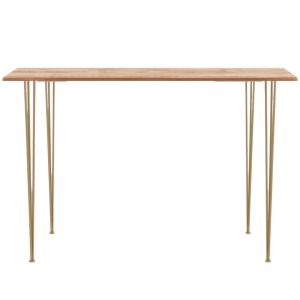 Gold Hairpin High Bar Table