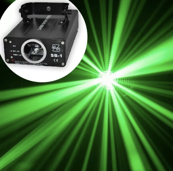 Green Laser Light