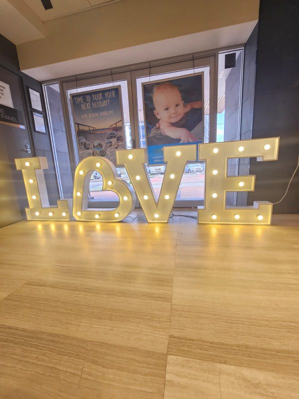 Light up Letters LOVE