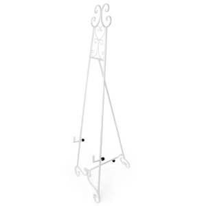 white french easel