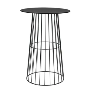 Black wire cocktail table