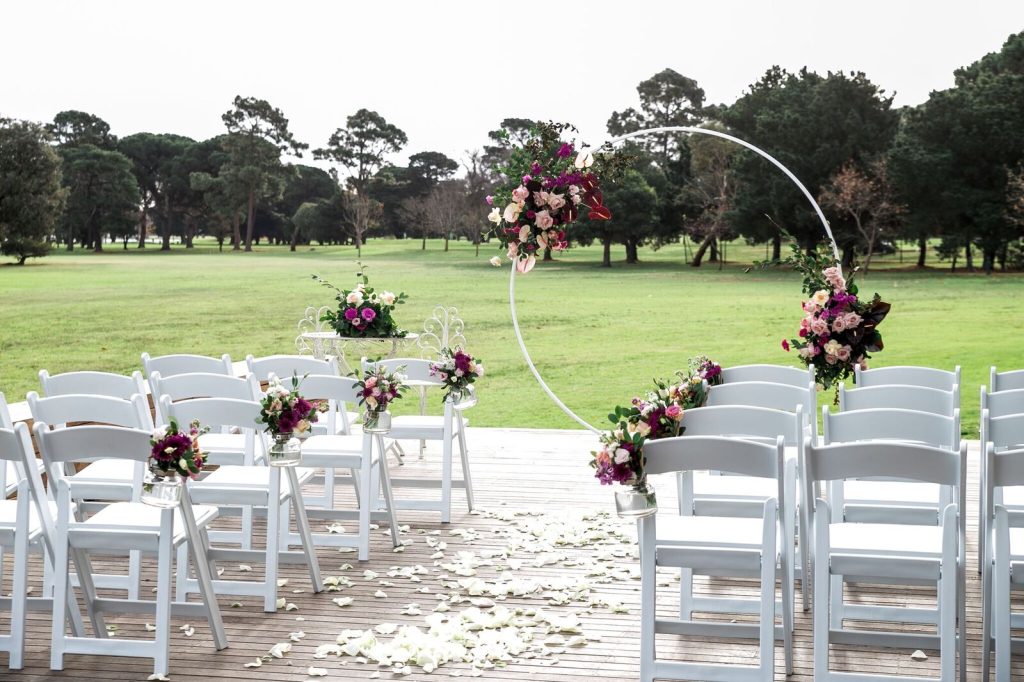 ceremony set up in sydney