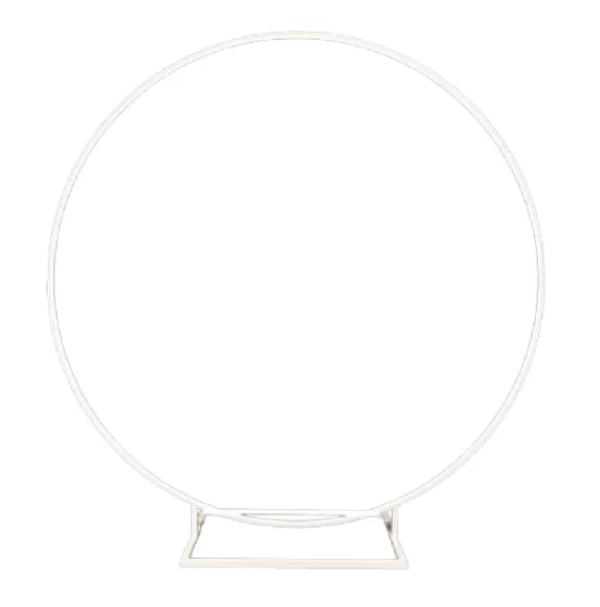 bridal hoop in white colour